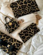 Τσάντα Φάκελος Animal Print Eco Leather SILIA - Image 3