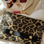 Τσάντα Φάκελος Animal Print Eco Leather SILIA