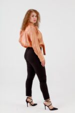 Παντελόνι Γυναικείο Slim Fit Ελαστικό - Image 4